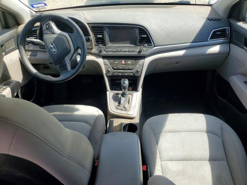 2017 Hyundai Elantra VIN KMHD84LF9HU410006 COPART salvage auction — HAIL, Tx - Cert Of Title-Rebuilt Salvage (P), sold $1,650 on 2026-07-09 (photo 8)