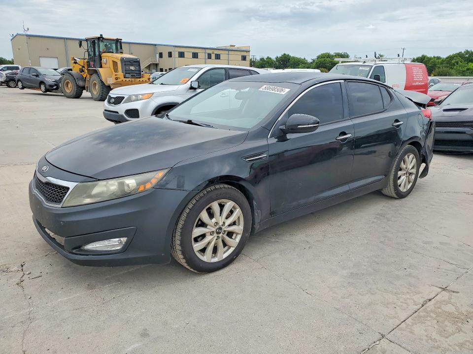 2013 Kia VIN 5XXGN4A75DG160303 COPART salvage auction — REAR END, Tx - Salvage Vehicle Title, sold $775 on 2026-07-02 (photo 1)