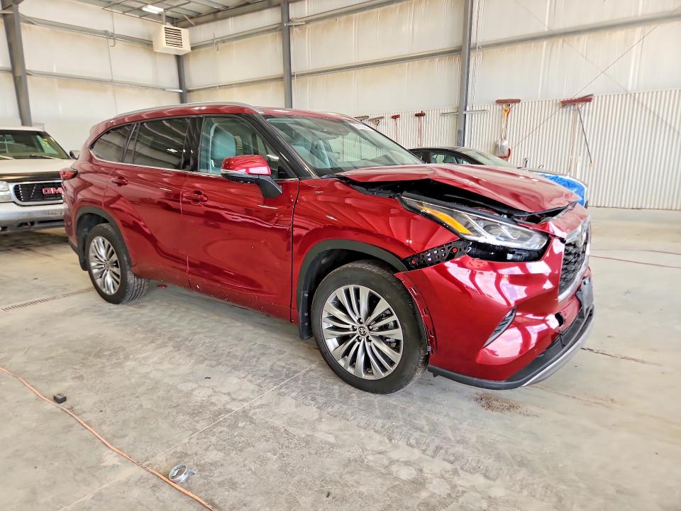 2023 Toyota VIN 5TDKDRBH2PS046778 COPART salvage auction — FRONT END, Mn - Cert Of Title-Salvage, sold $2,000 on 2026-07-28 (photo 4)