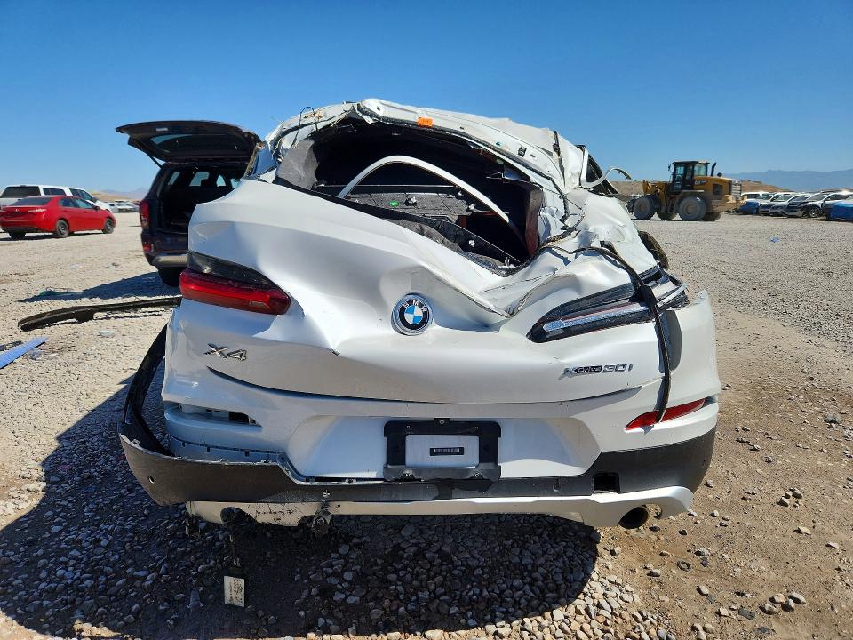 2019 BMW X4 VIN 5UXUJ3C52KLG51866 COPART salvage auction — ROLLOVER, Co - Public - Nonrepairable, sold $600 on 2026-07-10 (photo 6)