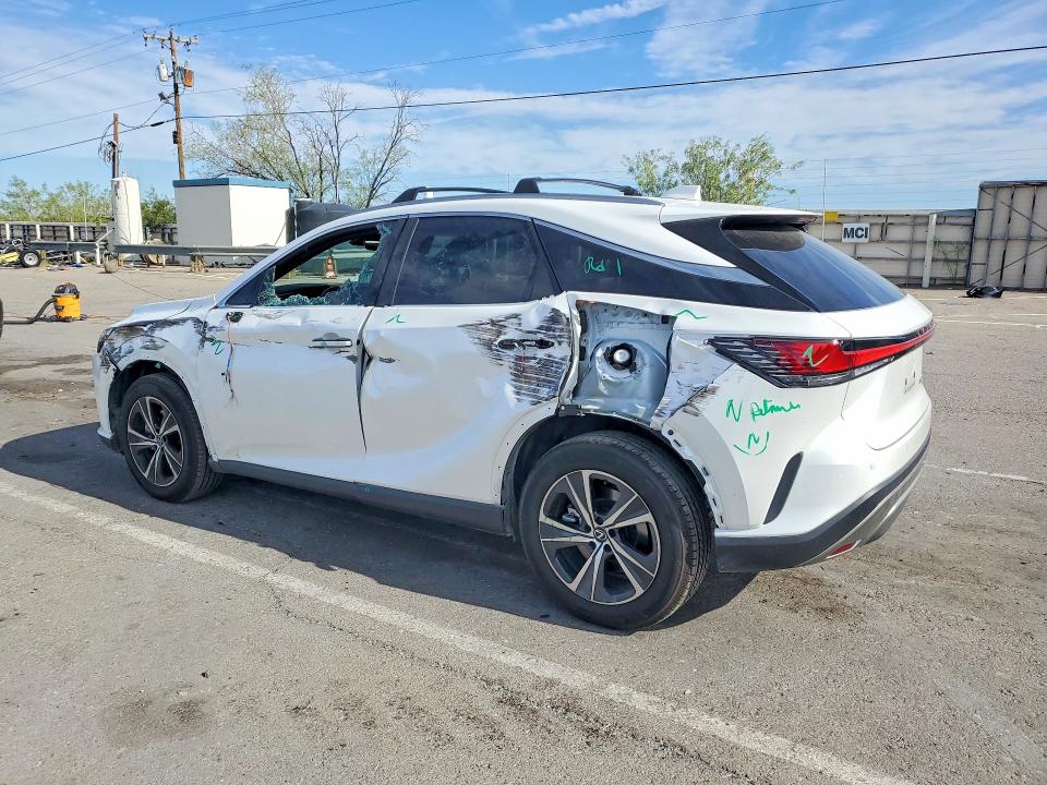 2025 Lexus VIN 2T2BBMCA1SC065345 COPART salvage auction — SIDE, TX - SALVAGE VEHICLE TITLE, sold $29,250 on 2026-07-31 (photo 2)