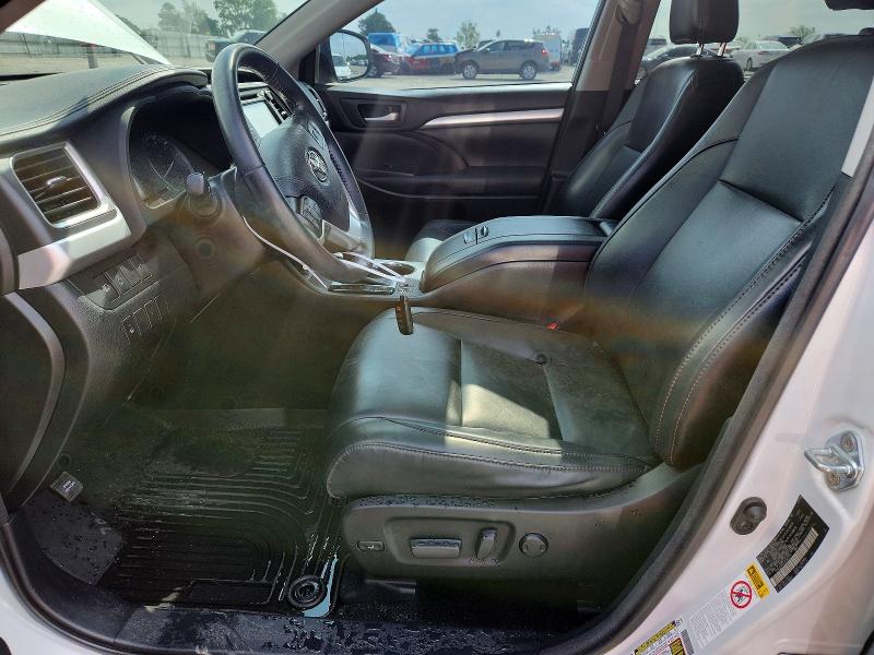 2018 Toyota Highlander VIN 5TDJZRFH2JS543117 COPART salvage auction — REAR END, In - Cert Of Title-Salvage Title, sold $2,500 on 2026-07-31 (photo 7)