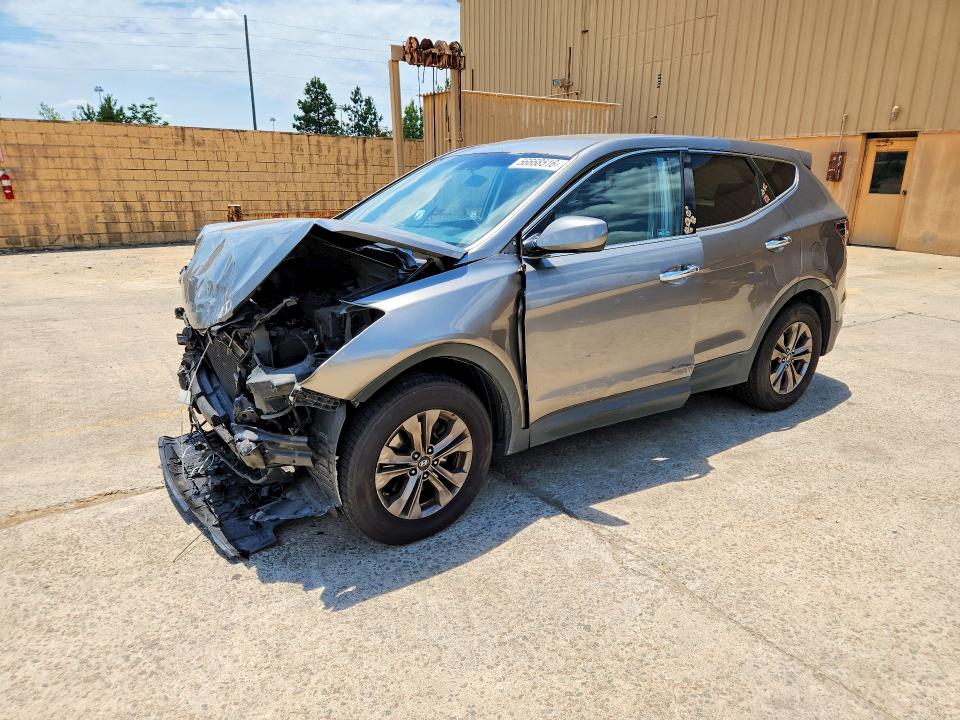 2015 Hyundai Santa fe VIN 5XYZT3LB5FG303761 COPART salvage auction — FRONT END, Sc - Cert Of Title-Salvage, sold $500 on 2026-07-31 (photo 1)