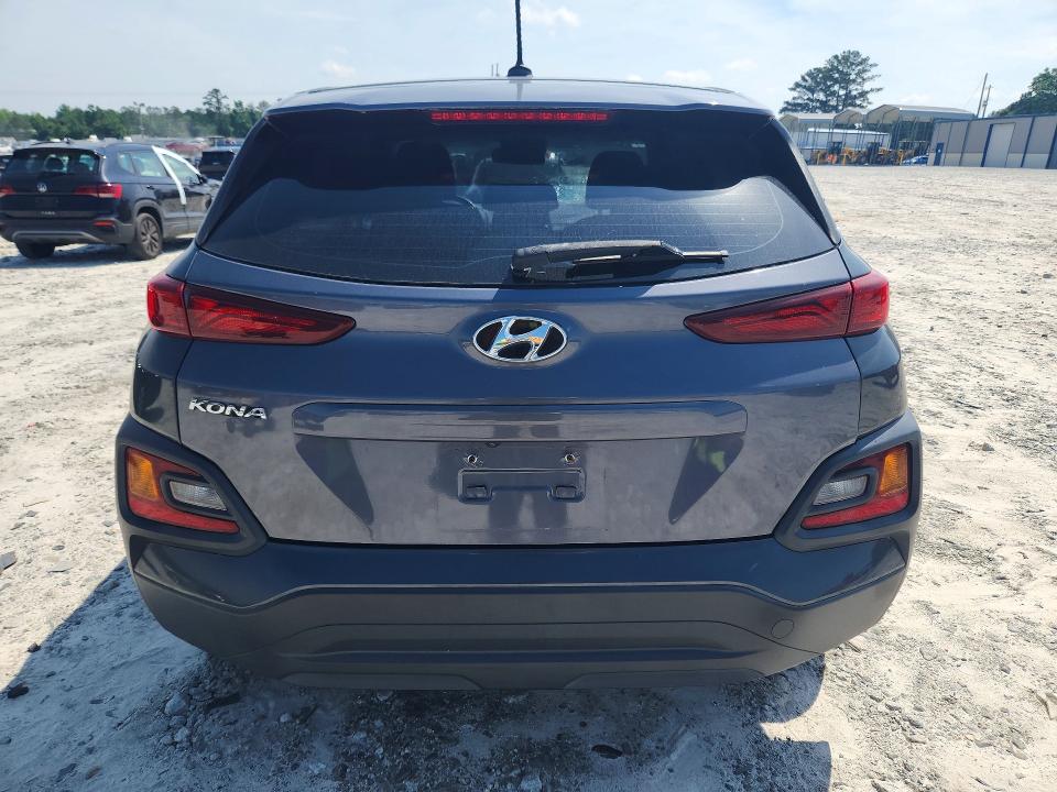 2021 Hyundai VIN KM8K12AA9MU645779 COPART salvage auction — FRONT END, Ga - Cert Of Title-Salvage, sold $4,050 on 2026-07-27 (photo 6)