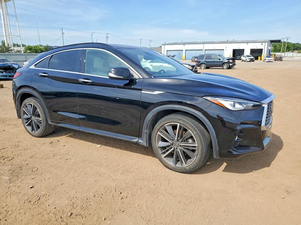 2023 Infiniti Qx55 VIN 3PCAJ5JR5PF103535 COPART salvage auction — SIDE, IL - SALVAGE CERTIFICATE, sold $9,500 on 2026-07-08 (photo 4)