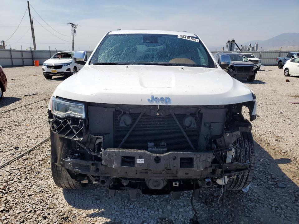 2018 Jeep Cherokee VIN 1C4RJFJT8JC391432 COPART salvage auction — FRONT END, Ut - Salvage Certificate, sold $7,900 on 2026-07-31 (photo 5)