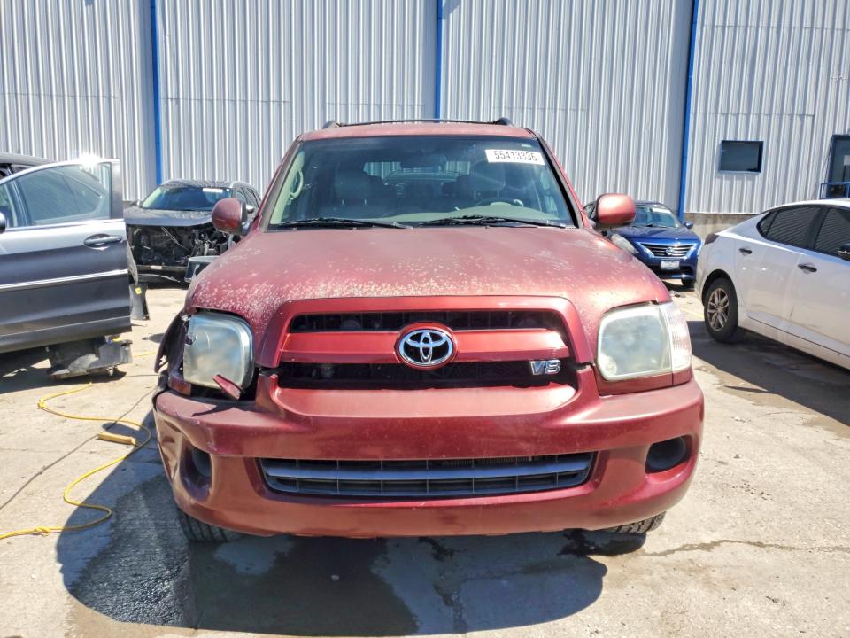 2007 Toyota Sequoia VIN 5TDBT44A17S290248 COPART salvage auction — FRONT END, Ky - Cert Of Title-Salvage, sold $1,650 on 2026-07-22 (photo 5)