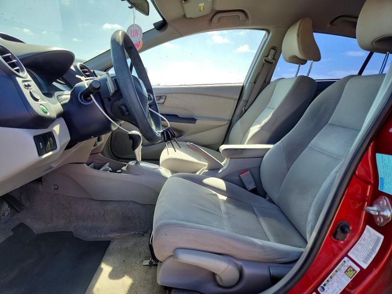 2010 Honda Insight VIN JHMZE2H76AS025558 COPART salvage auction — FRONT END, Ca - Non-Repairable Vehicle Cert, sold $200 on 2026-07-21 (photo 7)