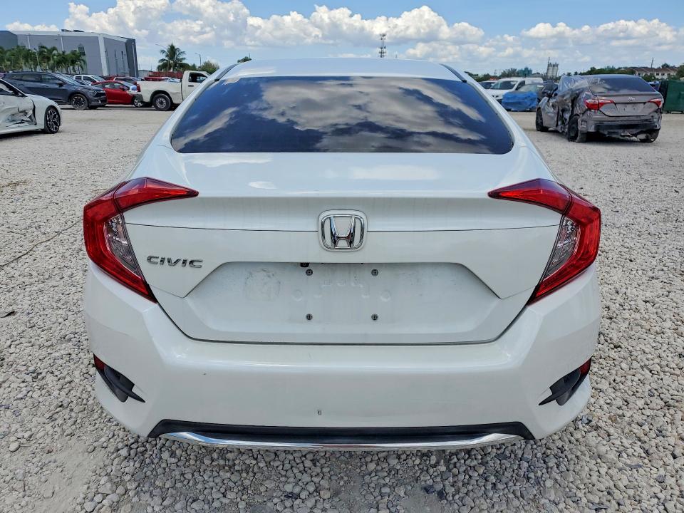 2019 Honda Civic VIN 19XFC2F69KE042766 COPART salvage auction — FRONT END, FL - CERT OF TITLE SLVG REBUILDABLE, sold $7,800 on 2026-07-31 (photo 6)
