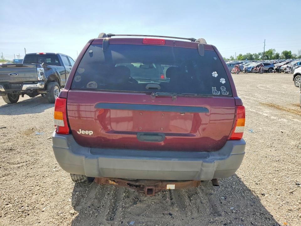 2000 Jeep Grand cherokee VIN 1J4GW48S2YC308821 COPART salvage auction — MINOR DENT/SCRATCHES, Ia - Non Public Clean Title, sold $400 on 2026-07-08 (photo 6)