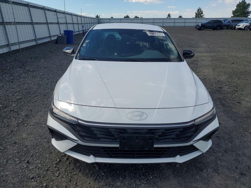 2026 Hyundai Elantra VIN KMHLM4DG9TU138709 COPART salvage auction — REAR END, WA - BILL OF SALE, sold $7,100 on 2026-07-13 (photo 5)