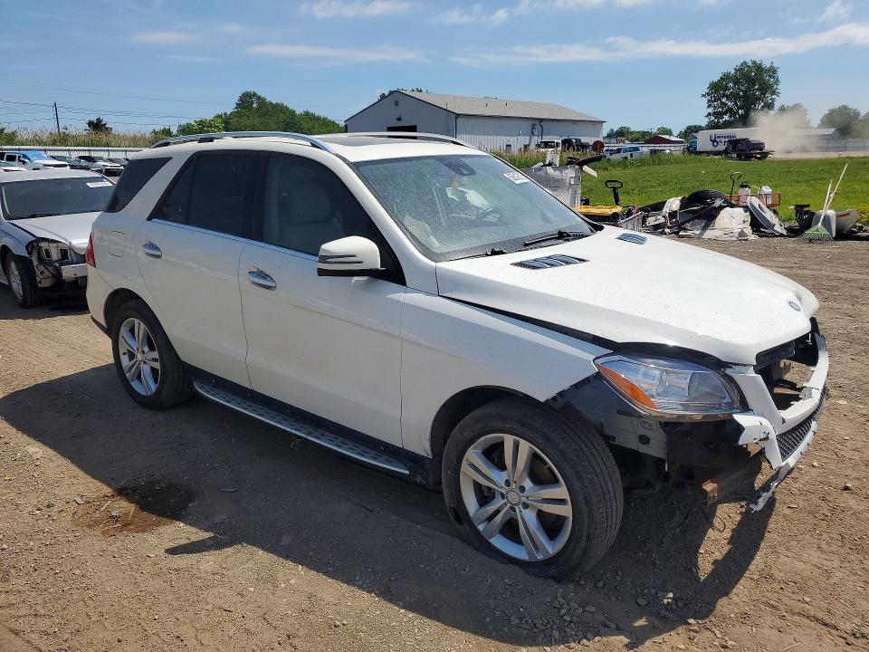2013 Mercedes-benz Ml-class VIN 4JGDA5HB3DA136071 COPART salvage auction — FRONT END, OH - CERTIFICATE OF TITLE, sold $2,700 on 2026-07-09 (photo 4)