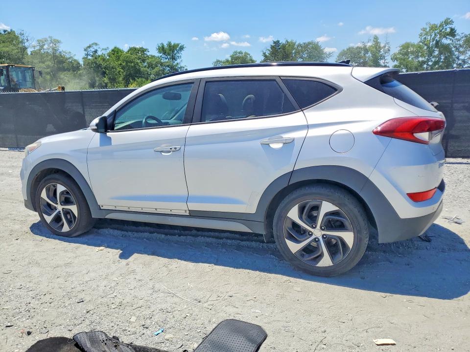 2018 Hyundai Tucson VIN KM8J3CA24JU688765 COPART salvage auction — FRONT END, Nc - Certificate Of Title, sold $4,450 on 2026-07-11 (photo 2)