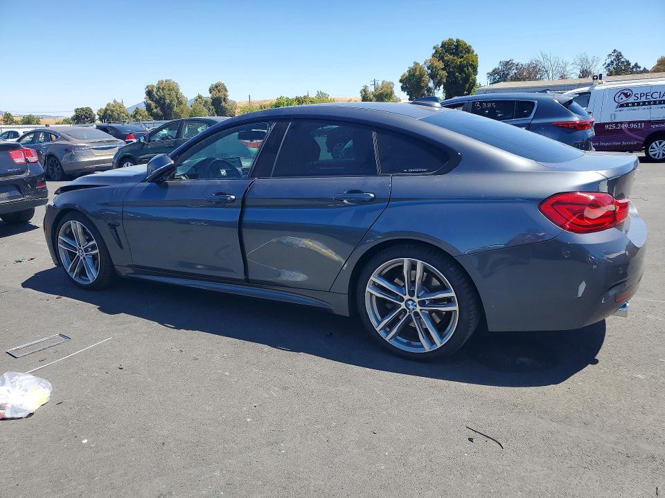 2018 BMW 4 series VIN WBA4J5C59JBF06337 COPART salvage auction — FRONT END, CA - SALVAGE CERTIFICATE, sold $11,400 on 2026-08-17 (photo 2)