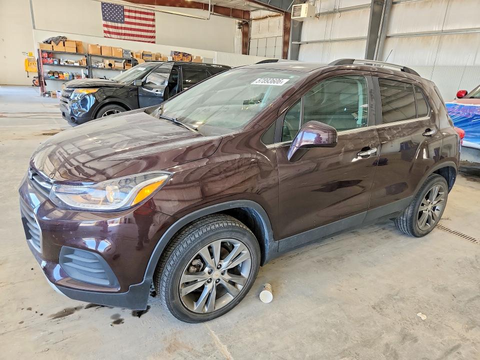 2020 Chevrolet Trax VIN KL7CJPSB8LB350127 COPART salvage auction — HAIL, Ne - Cert Of Title-Rebuilt Salvage, sold $2,950 on 2026-07-07 (photo 1)
