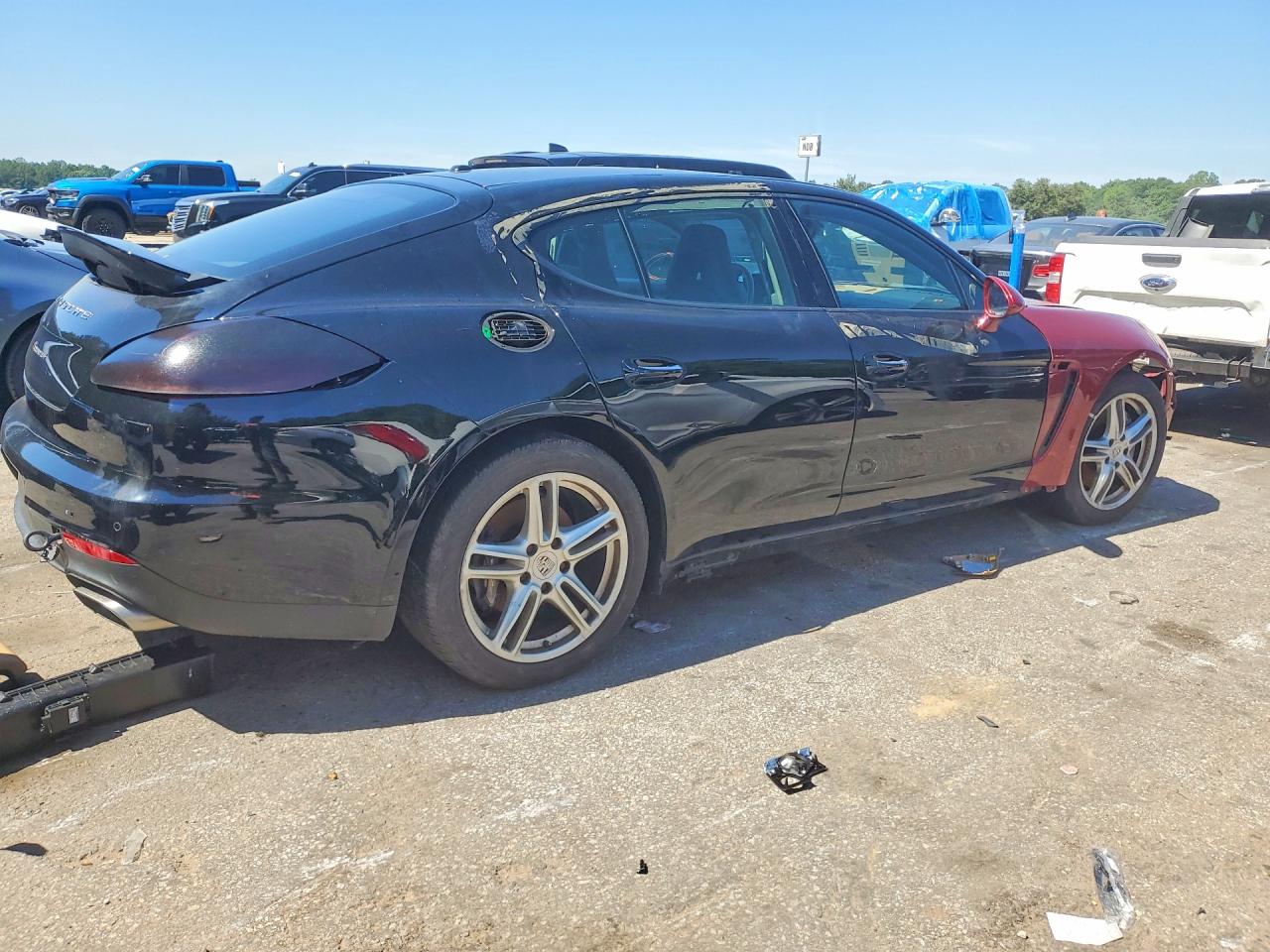 2014 Porsche Panamera VIN WP0AA2A77EL014489 COPART salvage auction — Front End, GA - BILL OF SALE - PARTS ONLY, sold $575 on 2026-06-30 (photo 3)