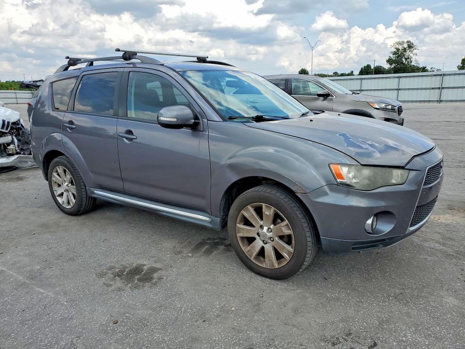 2010 Mitsubishi Outlander VIN JA4AS3AW4AZ003610 COPART salvage auction — REAR END, Nc - Salvage Certificate Of Title, sold $250 on 2026-07-28 (photo 4)