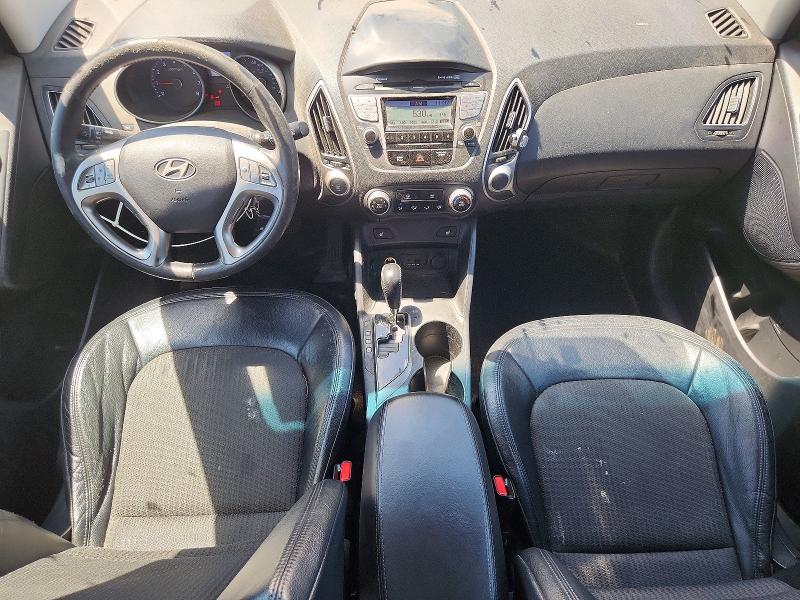 2012 Hyundai Tucson VIN KM8JUCAC8CU466741 COPART salvage auction — FRONT END, Ma - Cert Of Title-Reconstrctd Coll, sold $800 on 2026-07-15 (photo 8)