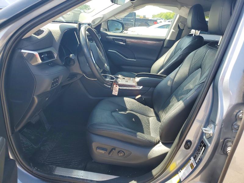 2021 Toyota Highlander VIN 5TDEBRCH1MS051368 COPART salvage auction — REAR END, Mo - Salvage Certificate Of Title, sold $8,400 on 2026-07-28 (photo 7)