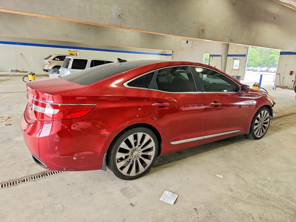 2013 Hyundai Azera VIN KMHFH4JG7DA213447 COPART salvage auction — FRONT END, Va - Cert Of Title - Salvage, sold $1,000 on 2026-07-02 (photo 3)