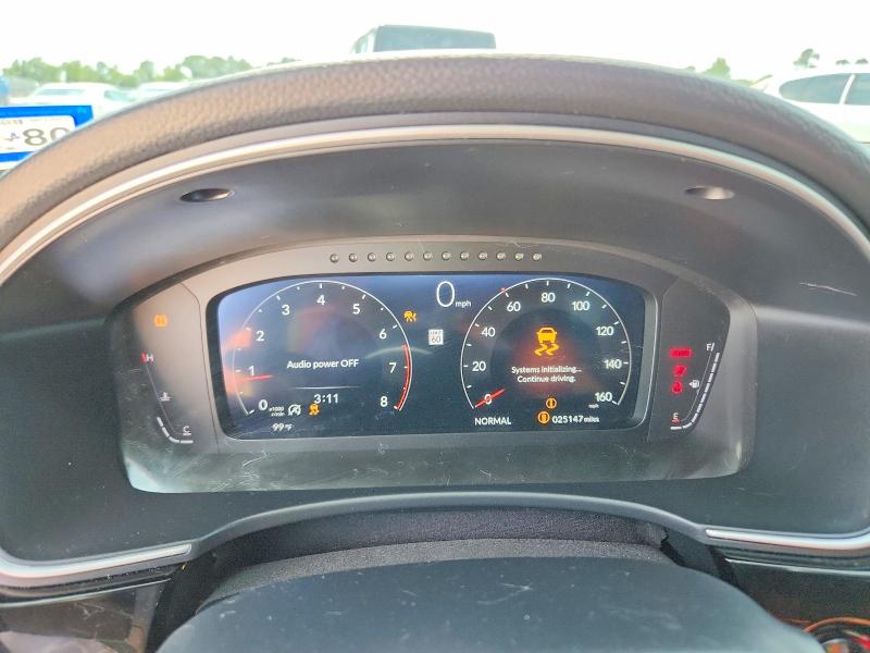 2025 Honda Civic VIN 2HGFE1E5XSH473507 COPART salvage auction — FRONT END, Tx - Salvage Vehicle Title, sold $10,300 on 2026-07-02 (photo 9)