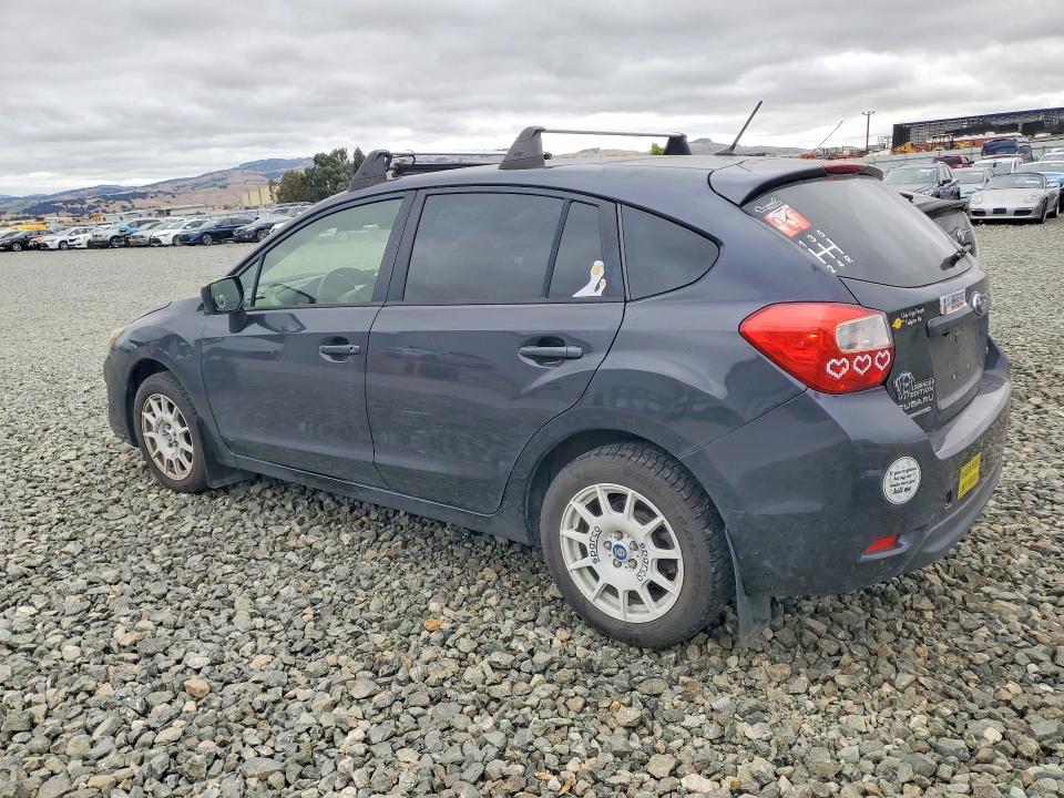 2016 Subaru VIN JF1GPAA60G9238638 COPART salvage auction — SIDE, Ca - Salvage Certificate, sold $225 on 2026-07-30 (photo 2)
