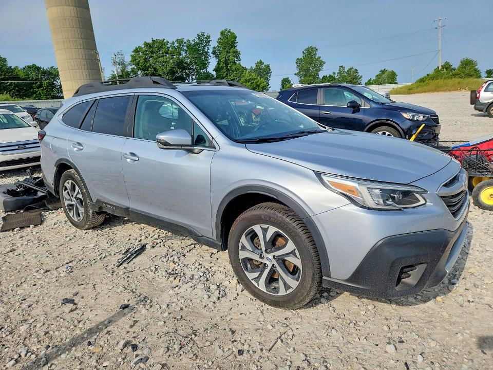 2020 Subaru VIN 4S4BTANC9L3121388 COPART salvage auction — REAR END, Mi - Certificate Of Title, sold $3,900 on 2026-08-01 (photo 4)