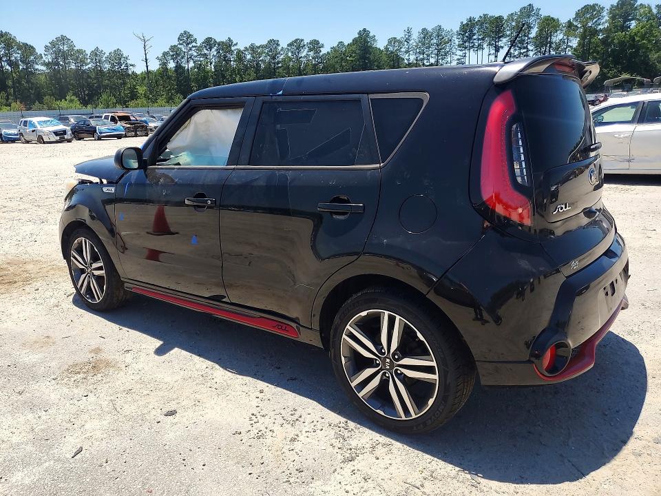2015 Kia Soul VIN KNDJP3A59F7154735 COPART salvage auction — FRONT END, SC - CERT OF TITLE-SALVAGE, sold $350 on 2026-07-06 (photo 2)