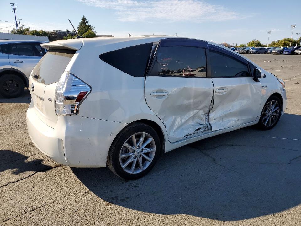 2013 Toyota Prius VIN JTDZN3EU9D3195512 COPART salvage auction — SIDE, Ca - Salvage Certificate, sold $1,900 on 2026-07-24 (photo 3)