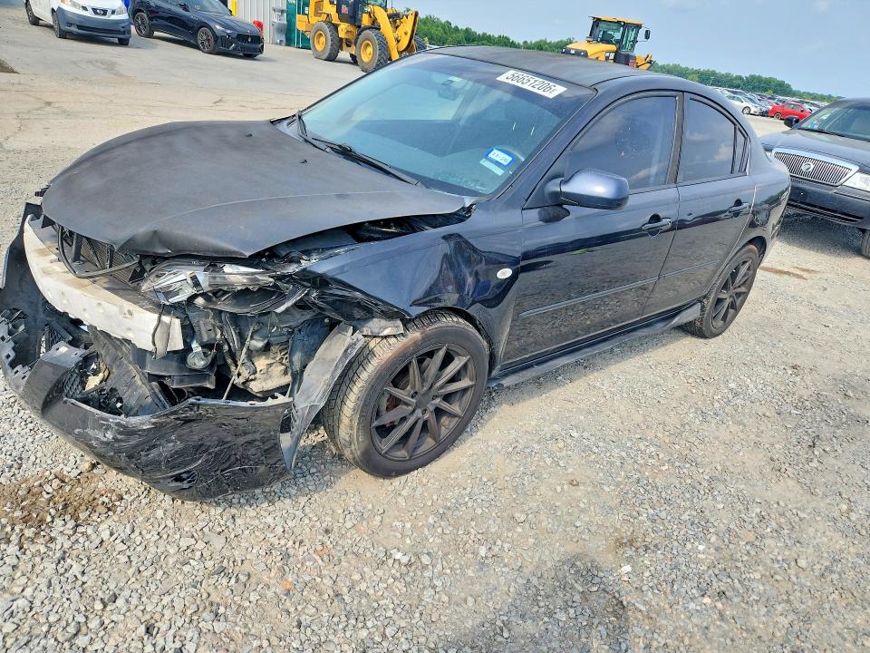 2006 Mazda 3 VIN JM1BK12F261402017 COPART salvage auction — FRONT END, NC - SALVAGE CERTIFICATE OF TITLE, sold $200 on 2026-07-27 (photo 1)