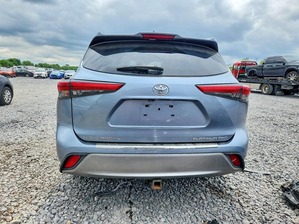 2021 Toyota VIN 5TDFZRBH1MS134543 COPART salvage auction — FRONT END, Il - Salvage Certificate, sold $17,200 on 2026-07-20 (photo 6)