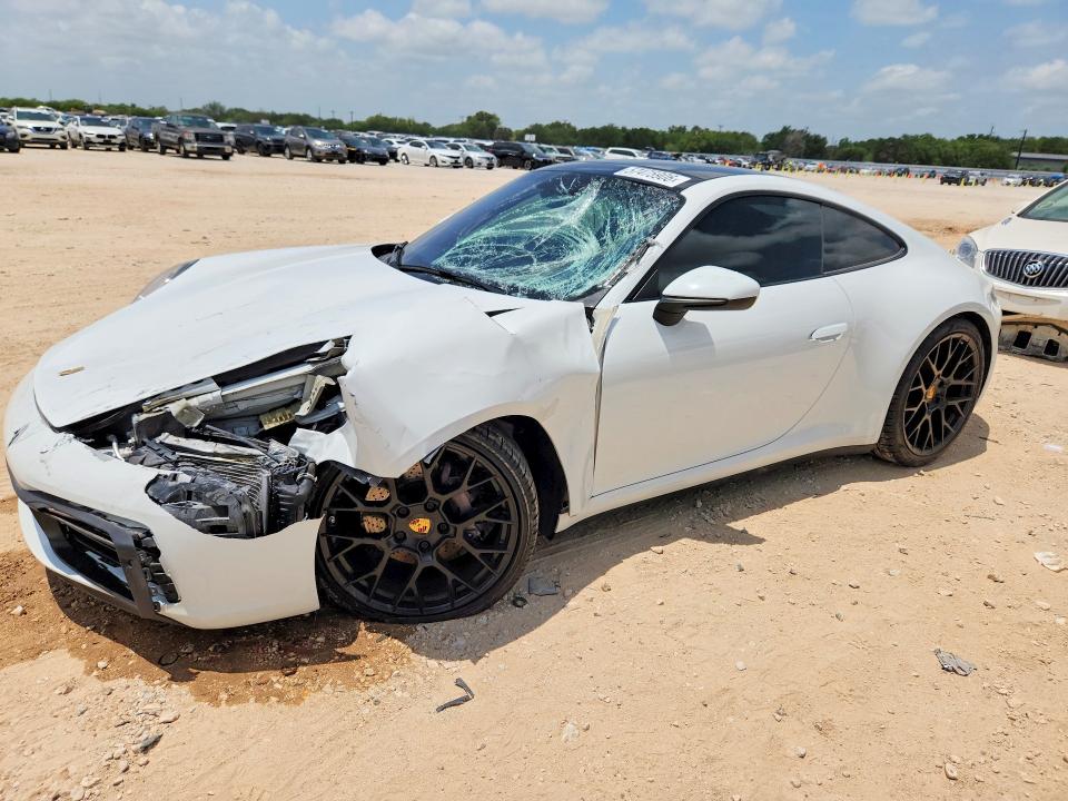 2020 Porsche 911 VIN WP0AA2A94LS205145 — COPART salvage auction photo