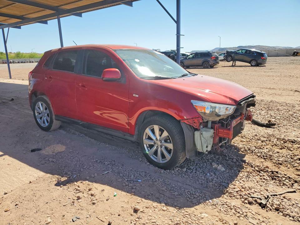 2014 Mitsubishi VIN 4A4AP3AU1EE026547 COPART salvage auction — FRONT END, Az - Cert Of Title - Salvage, sold $850 on 2026-07-23 (photo 4)