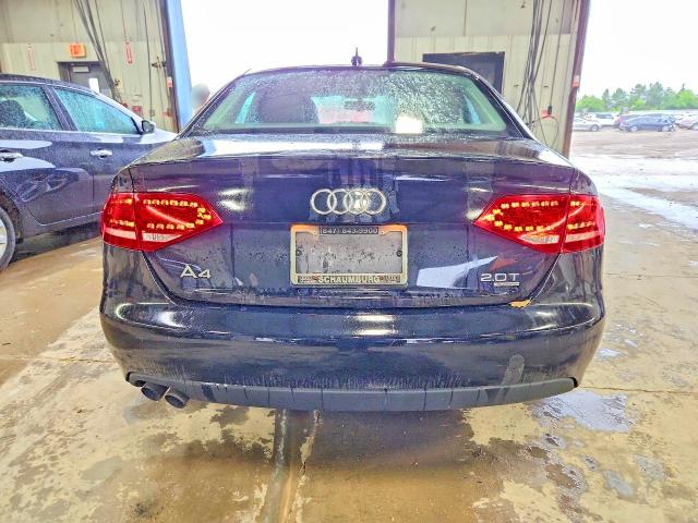 2011 Audi A4 VIN WAUFFAFL4BN018780 COPART salvage auction — FRONT END, IL - SALVAGE CERTIFICATE, sold $1,000 on 2026-07-28 (photo 6)