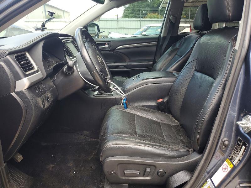 2018 Toyota Highlander VIN 5TDYZRFH5JS273816 COPART salvage auction — FRONT END, Ga - Cert Of Title-Salvage, sold $9,900 on 2026-07-17 (photo 7)