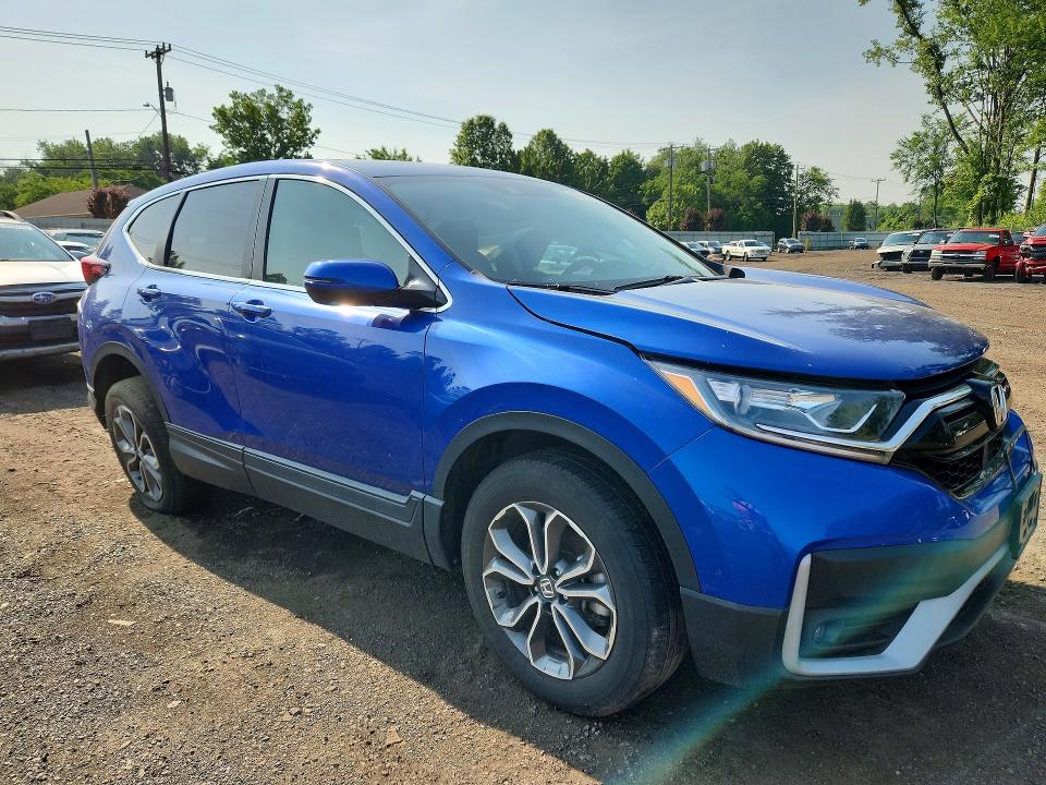 2022 Honda Cr-v VIN 7FARW2H81NE037387 COPART salvage auction — SIDE, Ct - Cert Of Title-Salvage, sold $12,700 on 2026-07-10 (photo 4)