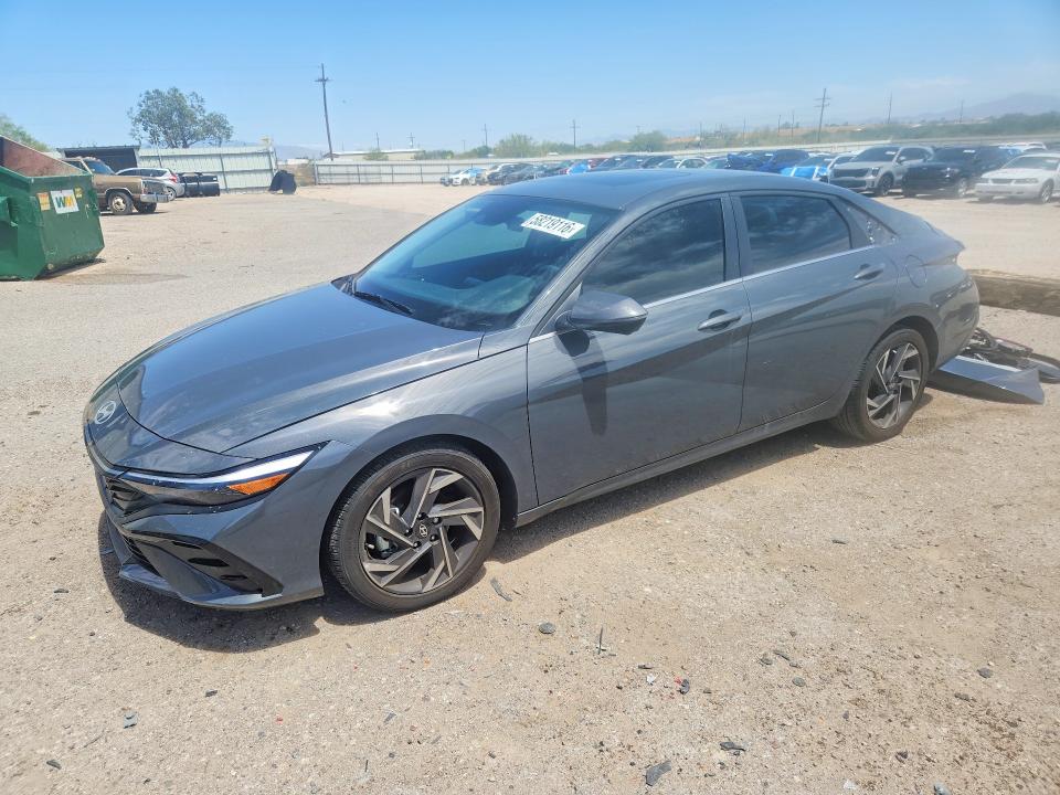 2024 Hyundai Elantra VIN KMHLP4DG8RU831416 COPART salvage auction — REAR END, Az - Cert Of Title - Salvage, sold $7,600 on 2026-07-31 (photo 1)