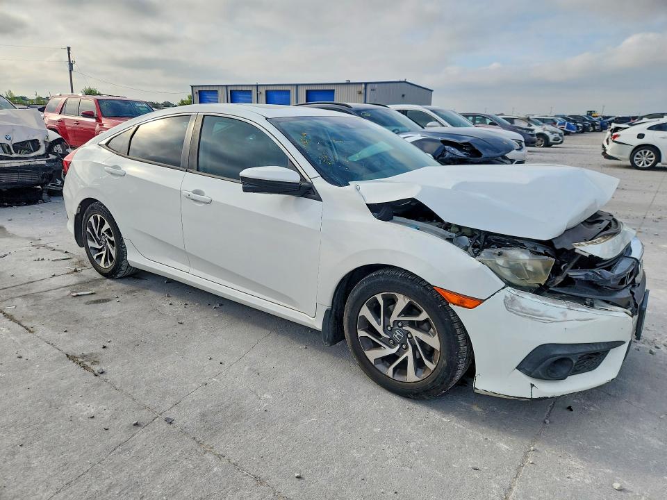 2016 Honda Civic VIN 19XFC2F83GE001879 COPART salvage auction — FRONT END, Tx - Salvage Vehicle Title, sold $2,750 on 2026-07-31 (photo 4)