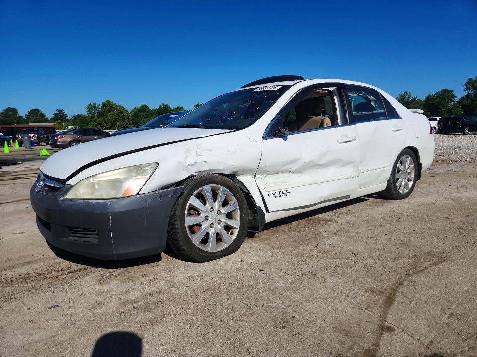 2007 Honda Accord VIN 1HGCM66527A027844 COPART salvage auction — SIDE, Ms - Cert Of Title-Salvaged, sold $325 on 2026-07-31 (photo 1)