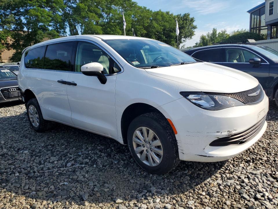 2020 Chrysler Voyager VIN 2C4RC1AG7LR108836 COPART salvage auction — REAR END, MA - CERT OF TITLE-SALVAGE (P), sold $2,450 on 2026-07-02 (photo 4)