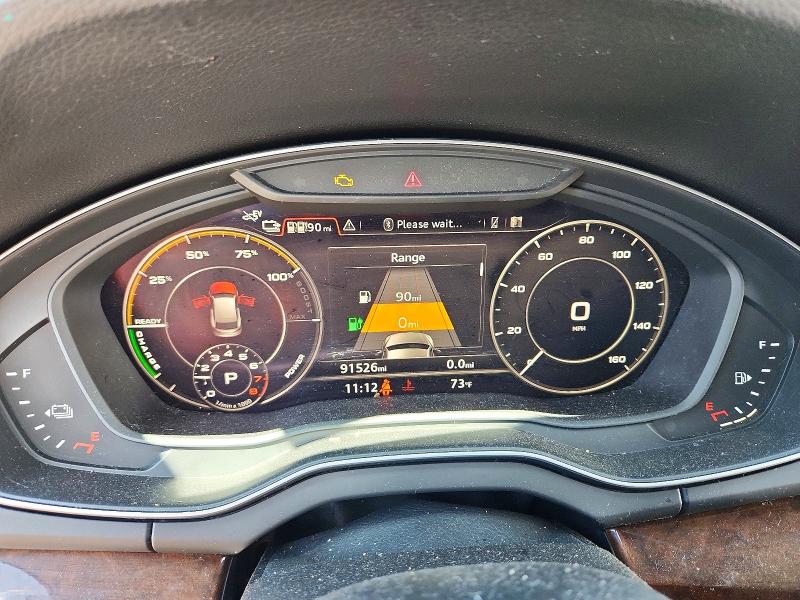 2020 Audi VIN WA1G2AFYXL2103926 COPART salvage auction — FRONT END, Pa - Cert Of Title, sold $8,500 on 2026-07-28 (photo 9)