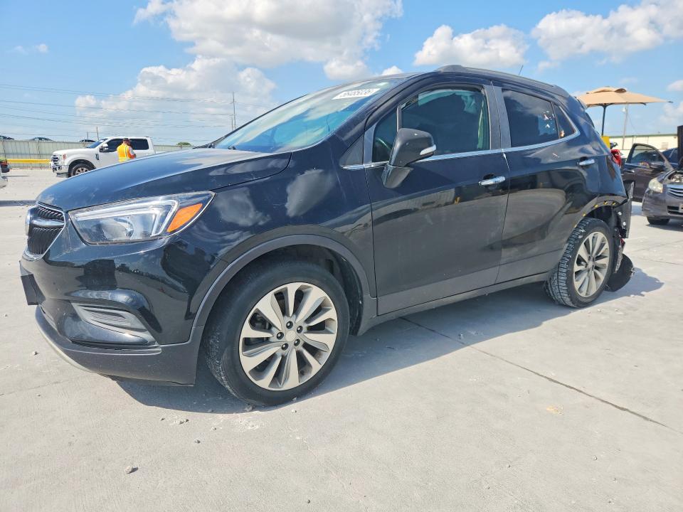 2017 Buick Encore VIN KL4CJASB3HB176565 COPART salvage auction — REAR END, TX - SALVAGE VEHICLE TITLE, sold $1,100 on 2026-07-24 (photo 1)