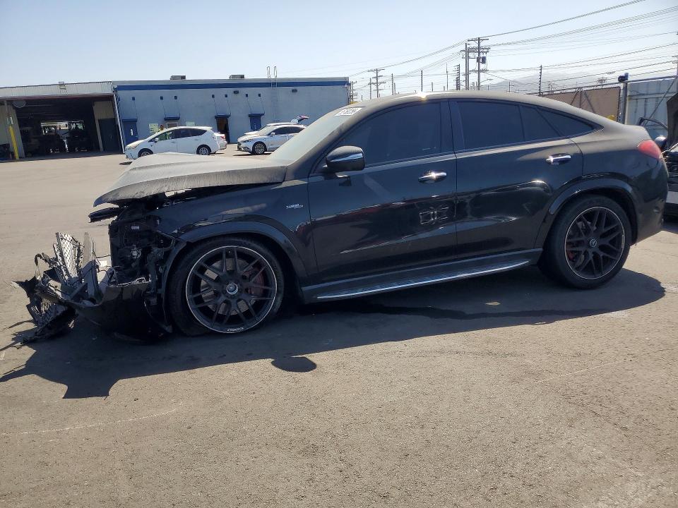 2021 Mercedes-benz Gle coupe VIN 4JGFD6BB6MA371613 COPART salvage auction — FRONT END, Ca - Salvage Certificate, sold $325 on 2026-08-03 (photo 1)