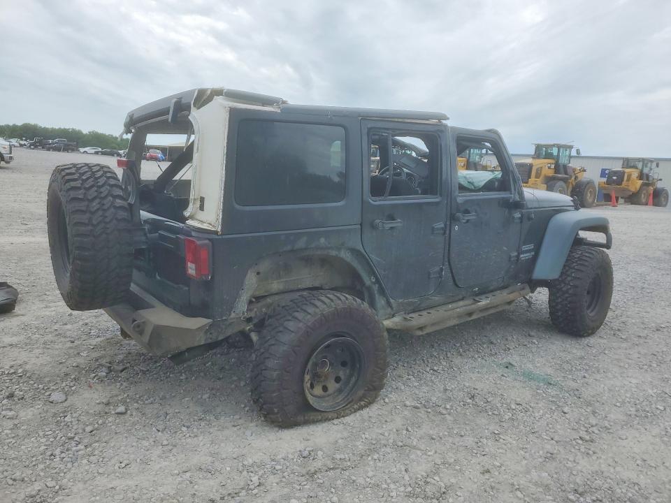 2011 Jeep Wrangler / VIN 1J4BA3H17BL610574 COPART salvage auction — ROLLOVER, Tn - Salvage Certificate, sold $1,000 on 2026-07-09 (photo 3)