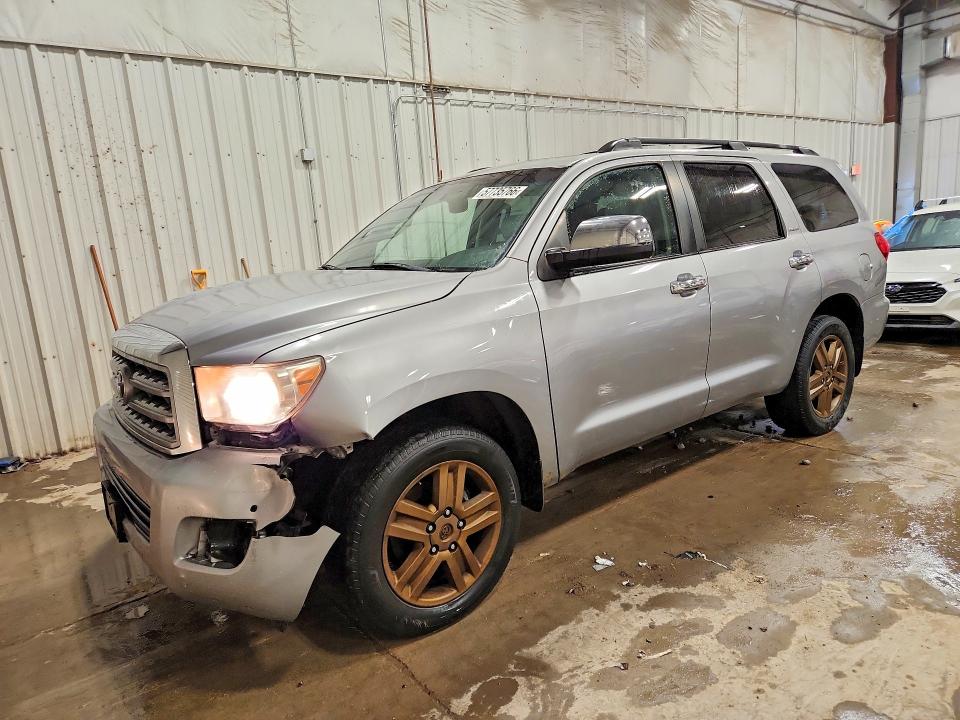 2008 Toyota Sequoia VIN 5TDBY68A08S005032 COPART salvage auction — FRONT END, Wi - Certificate Of Title, sold $2,350 on 2026-07-06 (photo 1)