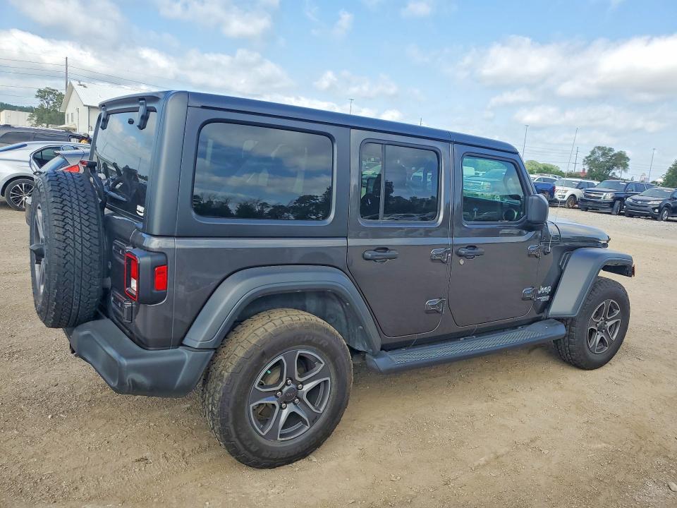 2018 Jeep Wrangler / VIN 1C4HJXDG7JW317174 COPART salvage auction — FRONT END, IA - CERT OF TITLE-SALVAGE TITLE, sold $10,300 on 2026-07-31 (photo 3)
