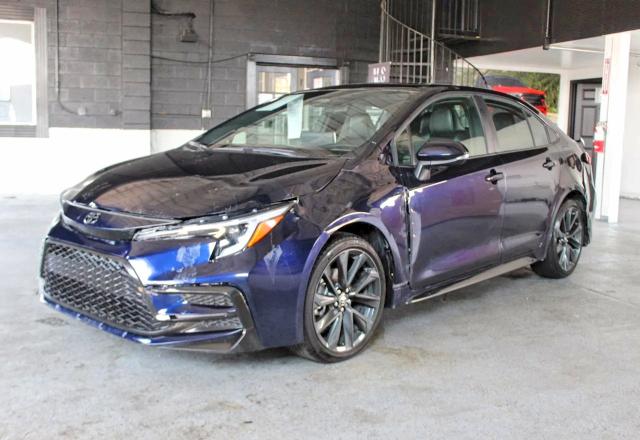 2025 Toyota Corolla VIN 5YFT4MCEXSP243307 COPART salvage auction — ALL OVER, Id - Salvage Certificate Of Title (P), sold $9,300 on 2026-07-27 (photo 2)