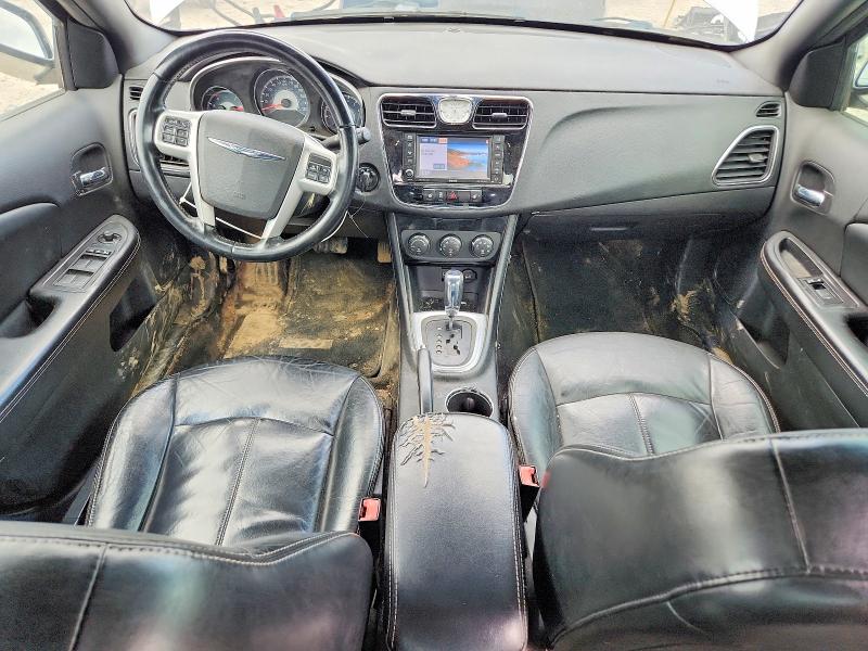 2012 Chrysler 200 VIN 1C3CCBCG9CN302732 COPART salvage auction — FRONT END, Oh - Certificate Of Title, sold $325 on 2026-07-10 (photo 8)