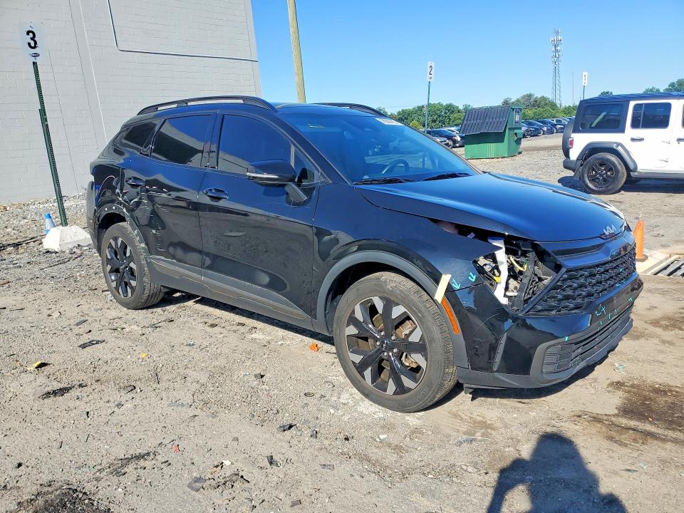 2023 Kia Sportage VIN 5XYK6CAF5PG076829 COPART salvage auction — REAR END, Va - Cert Of Title - Salvage, sold $7,900 on 2026-07-08 (photo 4)