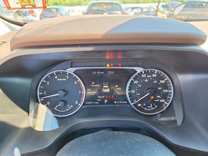 2021 Nissan Rogue VIN 5N1AT3BBXMC679626 COPART salvage auction — REAR END, NJ - CERT OF TITLE-SALVAGE (P), sold $7,400 on 2026-07-02 (photo 9)